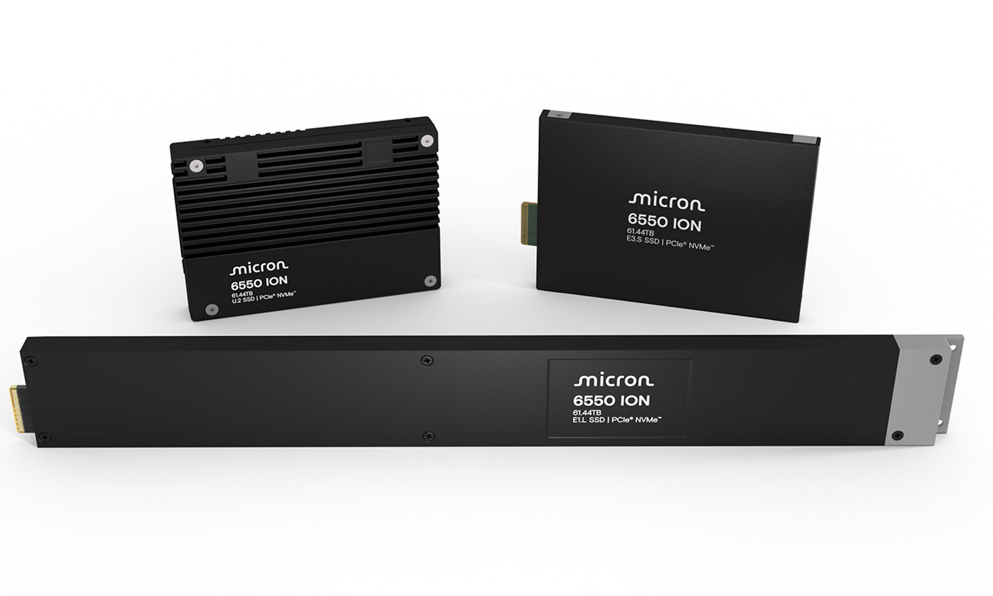 美光 6550 ION NVMe SSD 